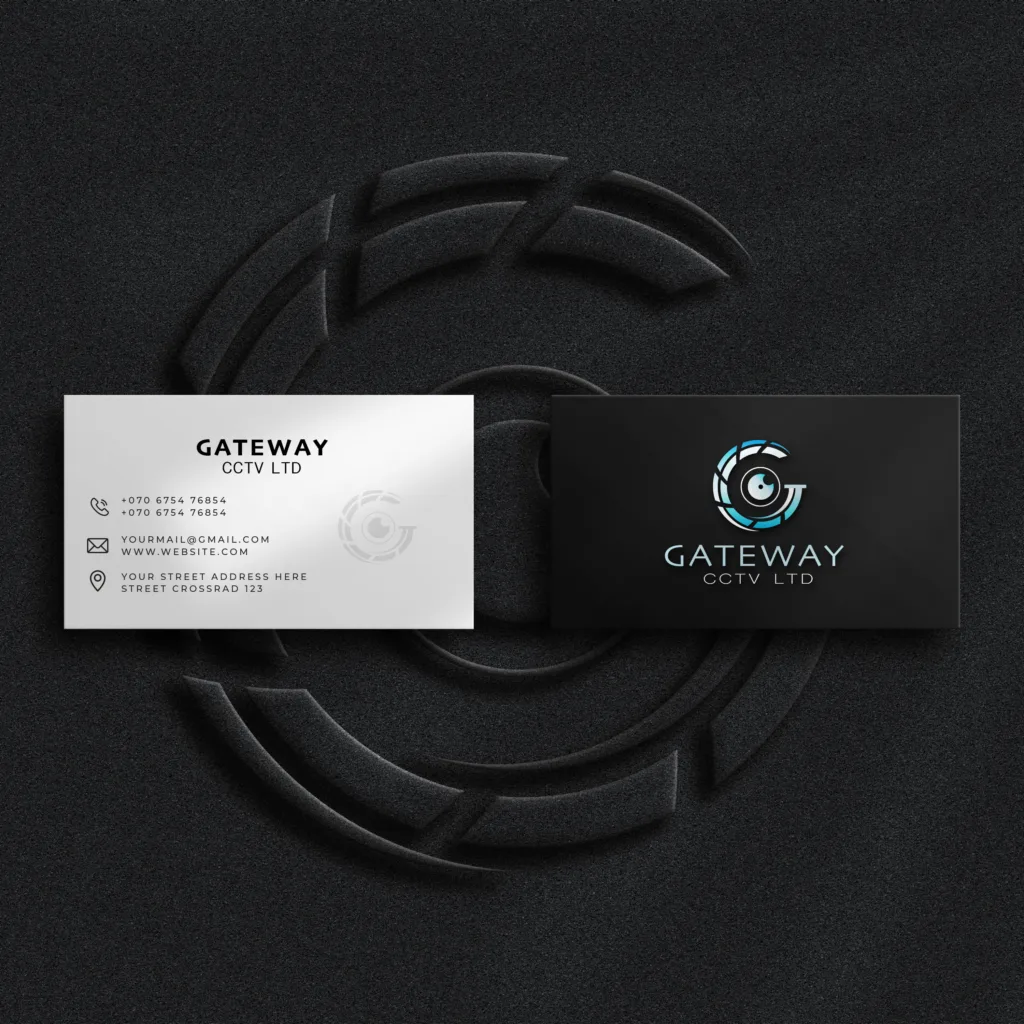 Gateway CCTV LTD Business Cards Design