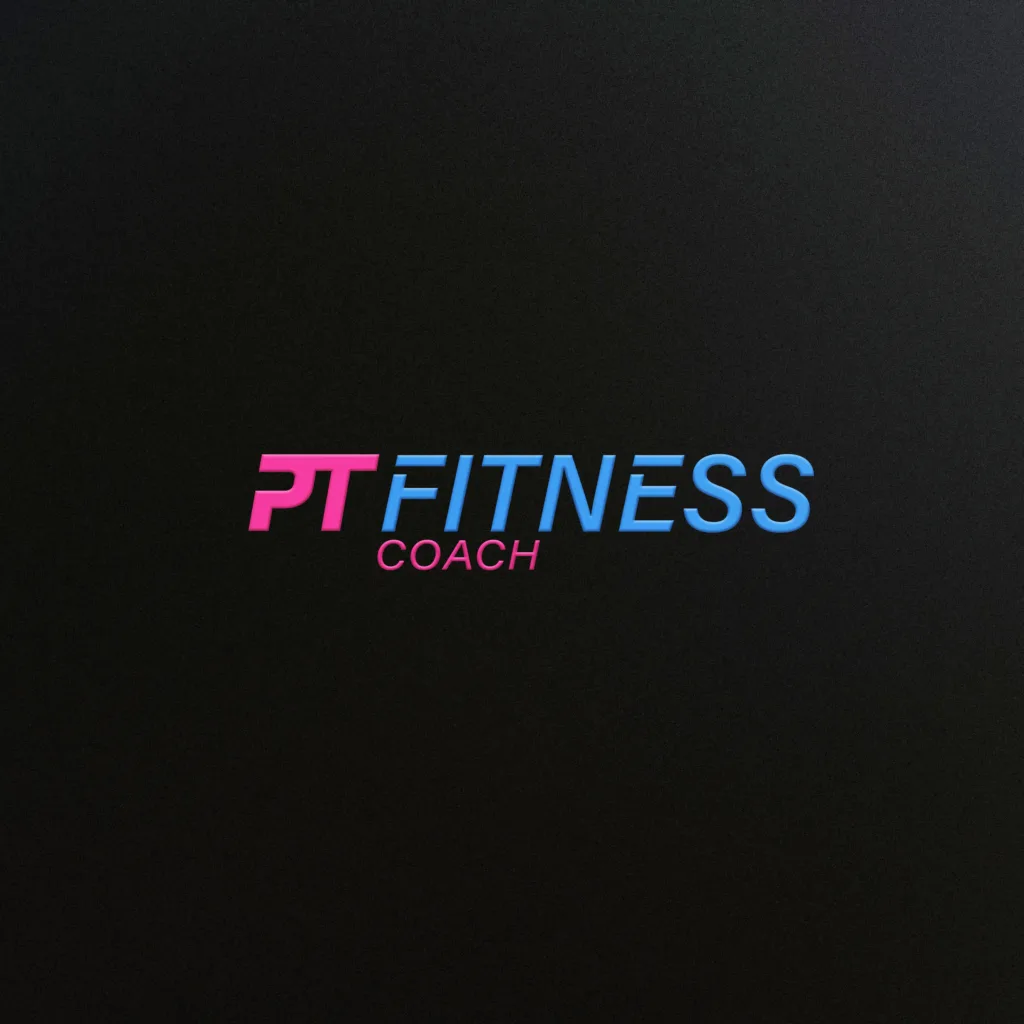 PT Fitness Coach Logo Design